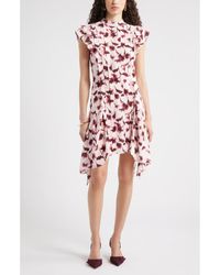 Chelsea28 - Pintuck Shark Bite Hem Dress - Lyst