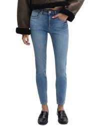 Mango - Low Rise Skinny Push-up Jeans - Lyst