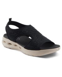 Flexus by Spring Step - Gosselin Ankle Strap Platform Wedge Sandal - Lyst