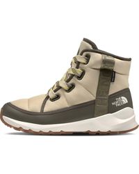 The North Face - Thermoball Luxe Faux Fur Lined Waterproof Boots - Lyst