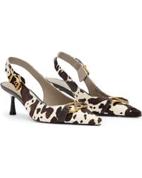 AllSaints - Hera Pointed Toe Slingback Pump - Lyst
