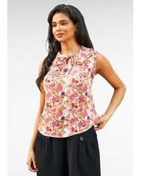 ModCloth - Curiosity Tied The Bow Blouse - Lyst