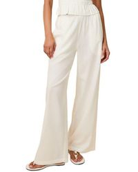 Solid & Striped - Monaco Wide Leg Pants - Lyst