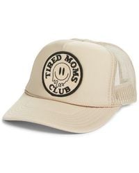 Friday Feelin - Tired Moms Club Patch Trucker Hat - Lyst