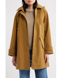Bernardo - Flared Hooded Raincoat - Lyst