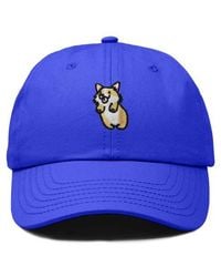 Alix - Leaping Corgi Embroidered Cap - Lyst
