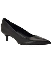 Calvin Klein - Roxanna Pointed Toe Kitten Heel Pump - Lyst