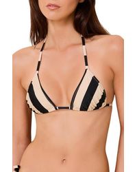 Solid & Striped - The Iris Triangle Bikini Top - Lyst