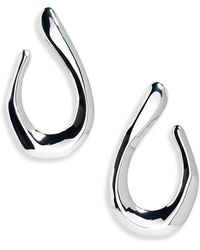 Nordstrom - Open Teardrop Stud Earrings - Lyst