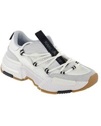 Karl Lagerfeld - Mixed Media Sneaker - Lyst