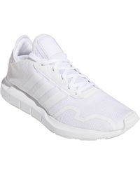 white adidas swift run mens