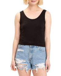 Threads For Thought - Mirabel Luxe Jersey Crop Tank - Lyst