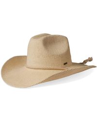Brixton - Austin Straw Cowboy Hat - Lyst