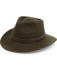 Barbour - Crushable Bushman Fedora - Lyst
