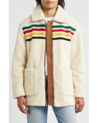 Pendleton - Glacier Sunset High Pile Fleece Jacket - Lyst