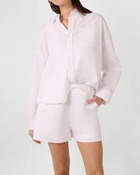 WeWoreWhat - Button Front Shirt - Lyst