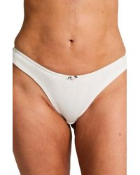 Hunkemöller - Pointelle Brazilian Brief - Lyst