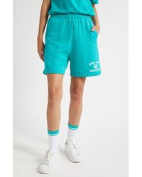 Sporty & Rich - Varsity Crest Gym Shorts - Lyst