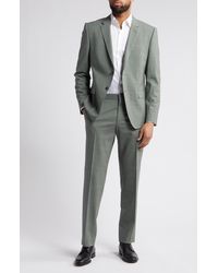 BOSS - Huge Stretch Wool Suit - Lyst