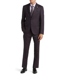 Ted Baker - Roger Extra Slim Fit Solid Wool Suit At Nordstrom - Lyst