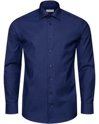 Eton - Contemporary Fit Pin Dot Organic Cotton Dress Shirt - Lyst