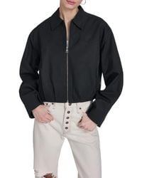 Levi's - Crop Bubble Hem Bomber Jacket - Lyst