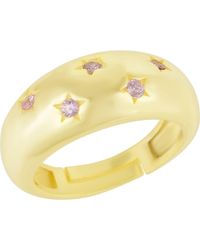 Spero London - Celestial Star Sterling Dome Ring With Stones - Lyst