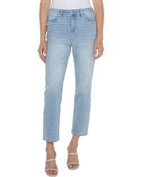 Liverpool Los Angeles - High Waist Ankle Non-skinny Skinny Jeans - Lyst