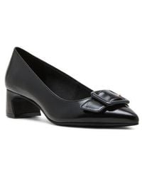 Anne Klein - Senara Buckle Pointed Toe Pump - Lyst