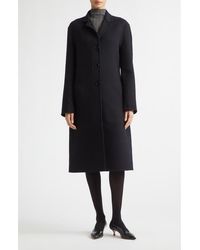 Jil Sander - Slim Fit Double Face Cashmere & Virgin Wool Coat - Lyst