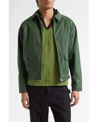 Bode - Waxed Cotton Coach's Jacket - Lyst