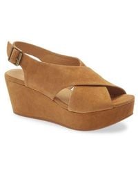 Chocolat Blu - Wim Platform Wedge Sandal - Lyst