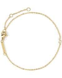 D.Louise - Initial Chain Bracelet - Lyst