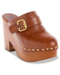 Chloé - Jeannette Wedge Clogs - Lyst