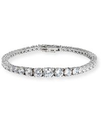 Nordstrom - Cubic Zirconia Tennis Bracelet - Lyst