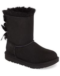 UGG - Kids' Bailey Bow Ii Water Resistant Genuine Shearling Boot - Lyst