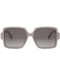 Celine - Triomphe 60Mm Square Sunglasses - Lyst