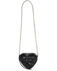 Balenciaga - Mini Le Cagole Leather Heart Crossbody Bag - Lyst