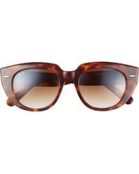 Ray-Ban - 52Mm Gradient Square Sunglasses - Lyst