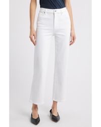 FRAME - Le Sleek High Waist Ankle Straight Leg Jeans - Lyst