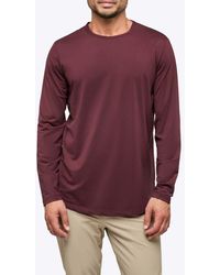 Cuts - Ao Curved Hem Long Sleeve T-Shirt - Lyst