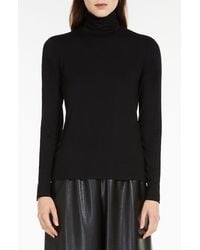 Weekend by Maxmara - Multif Stretch Jersey Turtleneck Top - Lyst