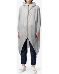 K-Way - Rennes Waterproof Packable Rain Poncho - Lyst