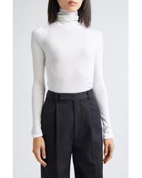 Twp - Wool Rib Turtleneck Top - Lyst