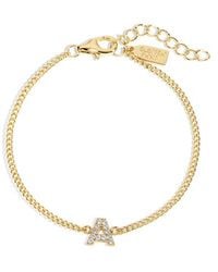 Electric Picks - Initial Bracelet - Lyst