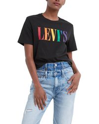 levi's pride ringer tee