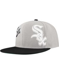 Mitchell & Ness - Chicago Sox Knock Out Panel Snapback Hat - Lyst