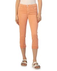 Kut From The Kloth - Amy Fray Hem Crop Skinny Jeans - Lyst