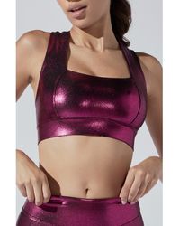 Heroine Sport - Cycling Racerback Sports Bra - Lyst
