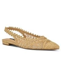 Nine West - Jovias Slingback Pointed Toe Flat - Lyst